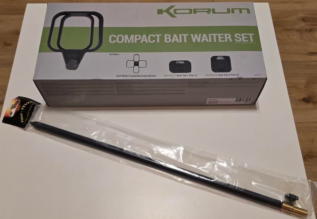 2# Korum Compact Bait Waiter Set, Watersport en Boten, Hengelsport | Karpervissen, Ophalen of Verzenden, Nieuw, Overige typen