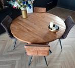Tafel met stoelen, Huis en Inrichting, Complete eetkamers, Ophalen, Zo goed als nieuw, 4 tot 6 stoelen