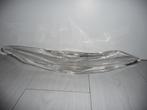 oude HELDER KRISTALLEN SCHAAL afmeting 14x52cm, Ophalen of Verzenden
