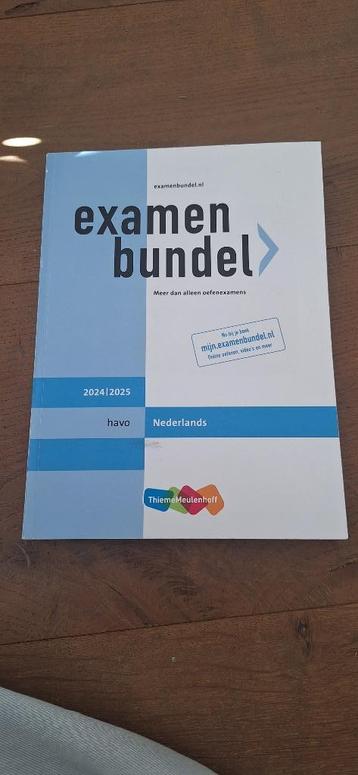 Examenbundel Nederlands HAVO 2024-2025  beschikbaar voor biedingen