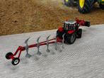 MF met 5 schaar ploeg Siku, Ophalen of Verzenden, Zo goed als nieuw, Tractor of Landbouw, SIKU