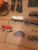 Treinbaan met huisje - diverse onderdelen, Hobby en Vrije tijd, Modeltreinen | H0, Overige merken, Ophalen of Verzenden, Analoog