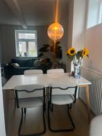 Tafel ikea wit, Ophalen of Verzenden, Zo goed als nieuw, Rechthoekig, 50 tot 100 cm