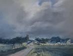 Tjeert Landman 1959 acryl verf, Antiek en Kunst, Kunst | Schilderijen | Klassiek, Ophalen of Verzenden