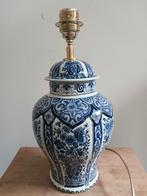 Mooie Delfts Blauwe vaaslamp van Boch, Ophalen of Verzenden