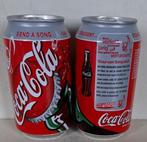 Coca-Cola Blik uit NL: Send a Song, iemand verrassen?..stuur, Ophalen of Verzenden, Gebruikt, Verpakking