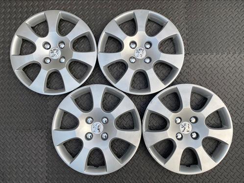 Set originele Peugeot 308 en Partner wieldoppen 16 inch, Auto diversen, Wieldoppen, Gebruikt, Ophalen of Verzenden