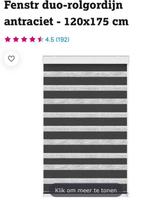 Rolgordijn  120x175, Huis en Inrichting, Stoffering | Gordijnen en Lamellen, Ophalen of Verzenden, Zo goed als nieuw, Zwart