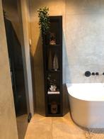 Smalle zwarte kast, Huis en Inrichting, Ophalen, Minder dan 50 cm, Gebruikt, Modern