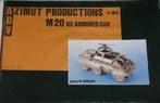 M20 Amerikaanse gepantserde verkenningswagen +winter  wielen, Hobby en Vrije tijd, Ophalen of Verzenden, 1:32 tot 1:50, Tank