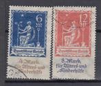 Reich 233/4, Verzenden, BRD, Gestempeld