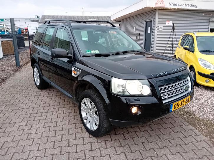 Land Rover Freelander 2.2 TD4 2007 Zwart FULL OPTION!!, Auto's, Land Rover, Bedrijf, 4x4, ABS, Airbags, Airconditioning, Alarm