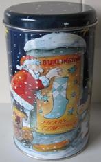 blik van Burlington met kerst motief - kerstman - eland, Ophalen of Verzenden, Zo goed als nieuw, Overige, Overige merken