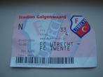 Voetbalkaartje F.C. Utrecht - F.C. Twente 2003 / 2004 33., Ophalen of Verzenden, Gebruikt, F.C. Twente, Overige typen