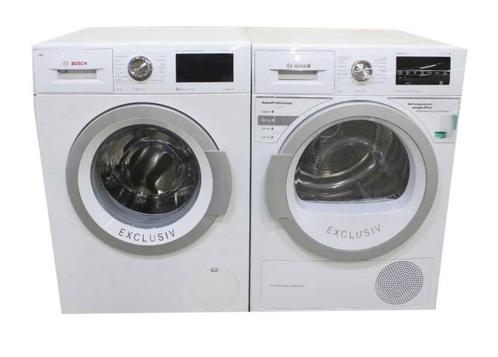 Refurbished Bosch wasmachine & droger – gecontroleerd, getes, Witgoed en Apparatuur, Wasmachines, Refurbished, Voorlader, 6 tot 8 kg
