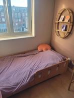 Petit Puk Jill Kinderbed - Naturel - Goede Staat, 85 tot 100 cm, Zo goed als nieuw, 180 cm of meer, Ophalen