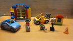 Duplo sleepwagen en wasstraat, Ophalen of Verzenden, Zo goed als nieuw, Complete set, Duplo