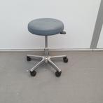 Oostwoud medische kruk - grijze skai, Ophalen, In hoogte verstelbaar, Gebruikt, Hout