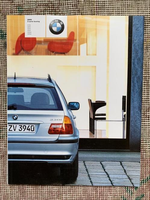 Nederlandse brochure BMW 3-serie touring E46 2001 nieuw!!, Boeken, Auto's | Folders en Tijdschriften, Nieuw, BMW, Ophalen of Verzenden