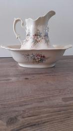 Lampetstel met bloemen, Antiek en Kunst, Antiek | Servies los, Ophalen