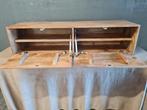 Tv-meubel zwevend  massief mangohout 120 cm lang, Huis en Inrichting, Kasten | Televisiemeubels, Ophalen, 100 tot 150 cm, ., .