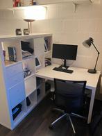IKEA Kallax kast bureau combinatie, Ophalen, Zo goed als nieuw, Bureau