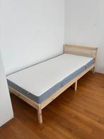 Eenpersoonsbed 90 x 200cm, Ophalen, 90 cm, Eenpersoons, Beige