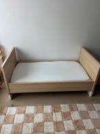 Stevig peuterbed + AEROSLEEP matras, 70 tot 85 cm, Zo goed als nieuw, Matras, 140 tot 160 cm