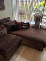 Luxe Hoekbank Velours - Eric Kuster Stijl, Ophalen, 100 tot 125 cm, Hoekbank, 300 cm of meer