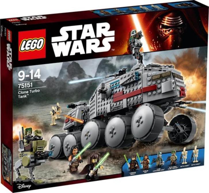 LEGO Star Wars Clone Turbo Tank - 75151, Kinderen en Baby's, Speelgoed | Duplo en Lego, Nieuw, Lego, Complete set, Ophalen of Verzenden