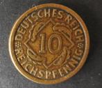 Munt Duitsland 10 Reichpfennig  1924  ( J ), Verzenden, Duitsland, Losse munt