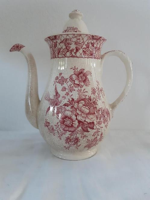 Mason's pink Stratford: koffiepot (gebruikt), Antiek en Kunst, Antiek | Servies los, Ophalen of Verzenden