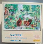 A3 mini puzzel 1000 stukjes Natuur, Ophalen of Verzenden, 500 t/m 1500 stukjes, Zo goed als nieuw, Legpuzzel