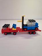 Lego 684 Low loader with forklift truck, Kinderen en Baby's, Speelgoed | Duplo en Lego, Ophalen of Verzenden, Gebruikt, Complete set