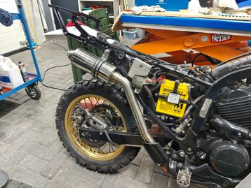 Einddemper met tussenpijp Transalp Xl600V PD06 beschikbaar voor biedingen