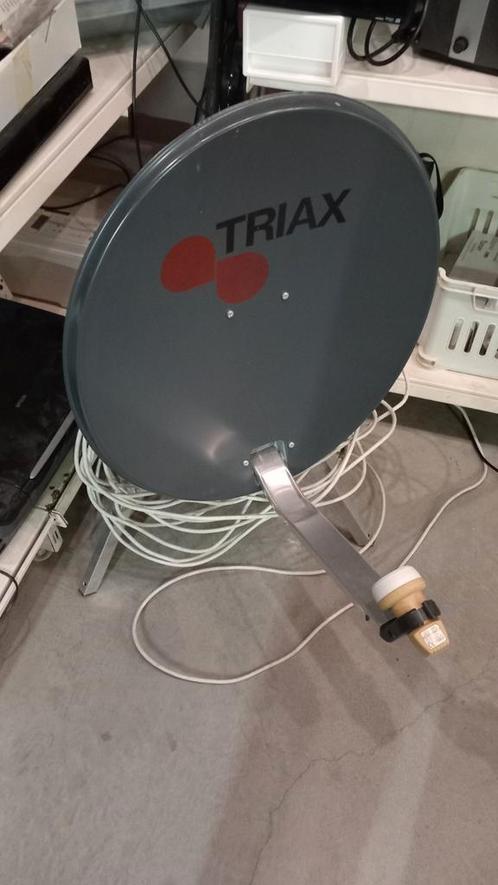 Triax Schotelantenne Compleet met LNB en Kabel, Audio, Tv en Foto, Schotelantennes, Gebruikt, (Schotel)antenne, Overige merken