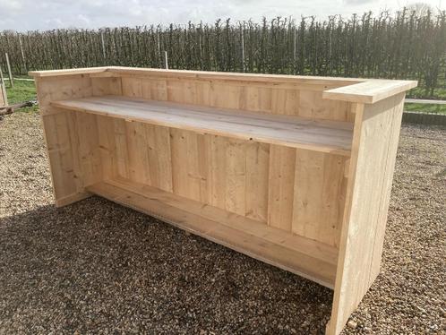 Bar steigerhout, Huis en Inrichting, Barren, Nieuw, Inclusief barstoelen, Ophalen of Verzenden