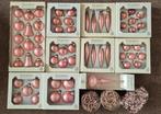 Roze glazen kerstballen, Diversen, Kerst, Ophalen, Gebruikt
