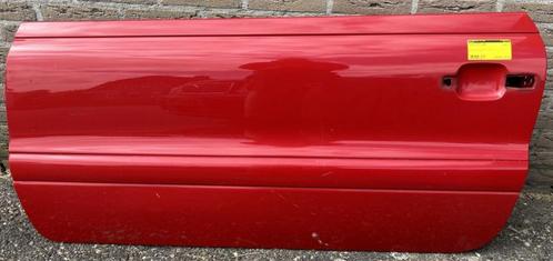 Volvo C70 I Cabrio (NC) linker portier Rood ('98-'05), Auto-onderdelen, Carrosserie en Plaatwerk, Deur, Volvo, Voor, Gebruikt