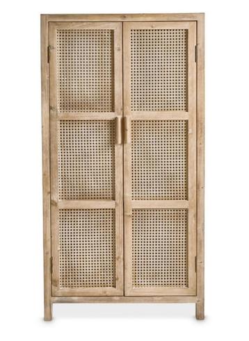 Rotan / Webbing kast - Xenos 140x70x40 cm beschikbaar voor biedingen
