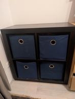 Ikea kallax vierkant zwart, Huis en Inrichting, Ophalen