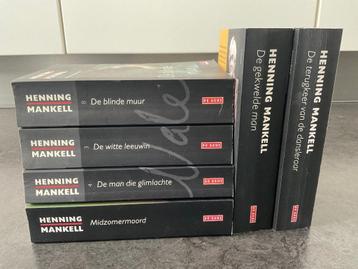 Henning Mankell serie zes boeken