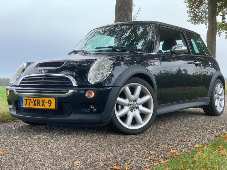 Mini 1.6 16V Cooper S AUT 2006 Zwart, Auto's, Mini, Particulier, Cooper S, Benzine, Euro 4, G, Hatchback, Automaat, Geïmporteerd