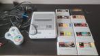 Nette SUPER NINTENDO met games, Spelcomputers en Games, Spelcomputers | Nintendo Super NES, Ophalen, Zo goed als nieuw, Met 2 controllers