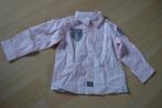 Roze gestreepte BLOUSE met lange mouw Maat 80, Kinderen en Baby's, Babykleding | Maat 80, Ophalen of Verzenden, Zo goed als nieuw