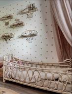Prachtig handgemaakt rotan peuterbed leo&moon, Kinderen en Baby's, Kinderkamer | Bedden, Ophalen, 70 tot 85 cm, 140 tot 160 cm