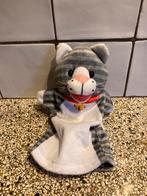 Handpop poes, Kinderen en Baby's, Speelgoed | Knuffels en Pluche, Ophalen of Verzenden, Zo goed als nieuw, Poes