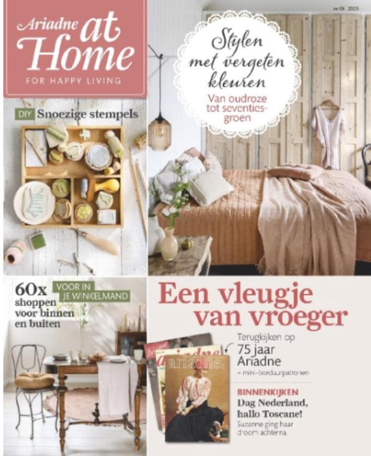 Ariadne at Home - 2 nummers, Boeken, Tijdschriften en Kranten, Zo goed als nieuw, Overige typen, Ophalen of Verzenden