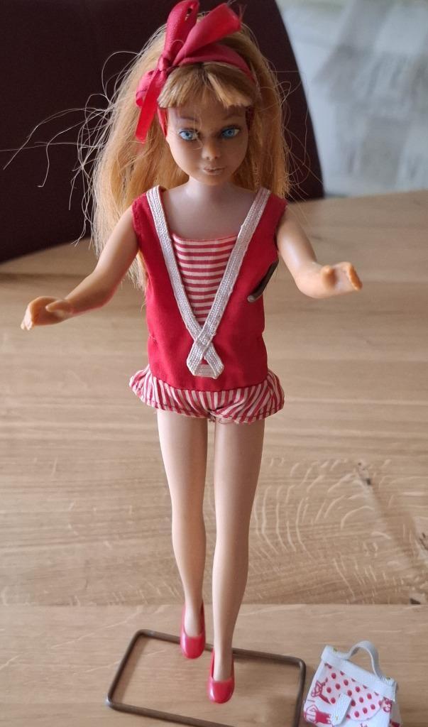Vintage Barbie Skipper Red Titian # 950 * 1964, Verzamelen, Poppen, Gebruikt, Pop, Ophalen of Verzenden