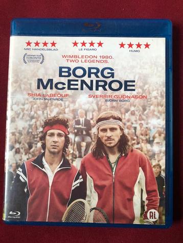 Blu-ray Borg McEnroe Two tennis legends Wimbledon 1980 beschikbaar voor biedingen